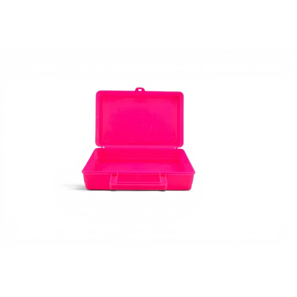 Vintage 1993 Barbie for Girls Hot Pink Plastic Carry Case